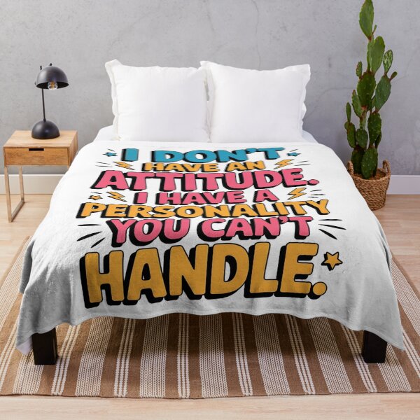 Item preview, Personality You Can’t Handle Quote designed and sold by Emotionville.
