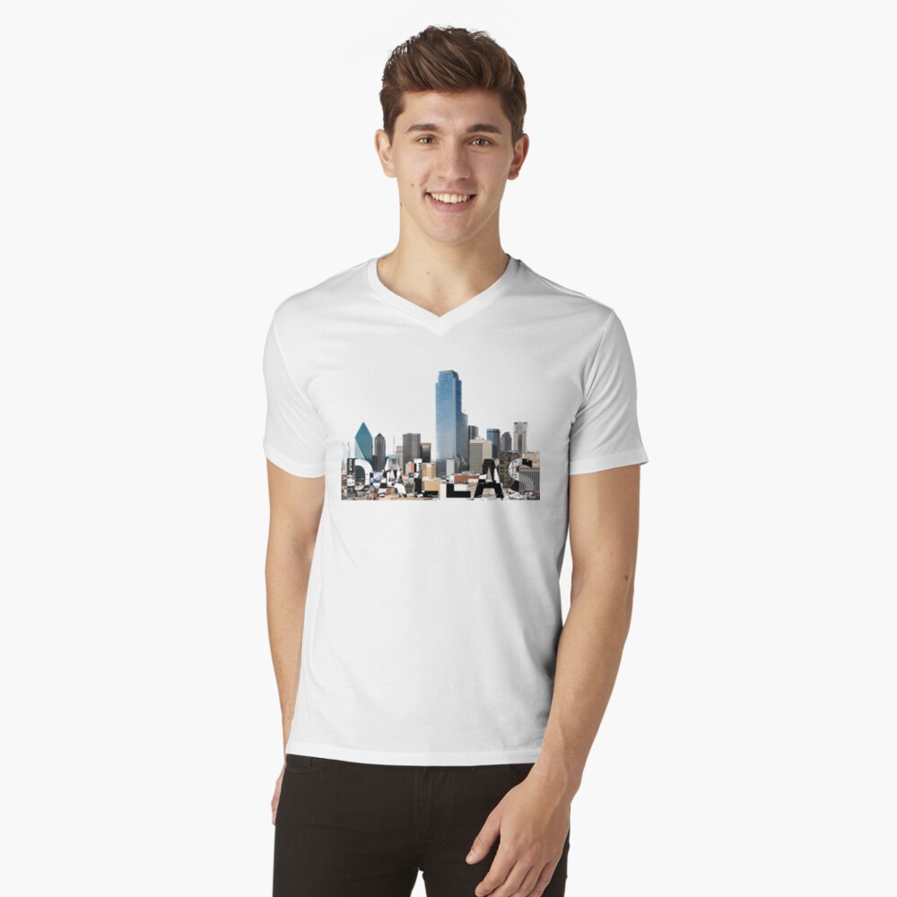 Item preview, V-Neck T-Shirt designed and sold by amer2017.