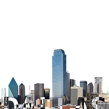 Artwork thumbnail, Dallas Skyline by amer2017