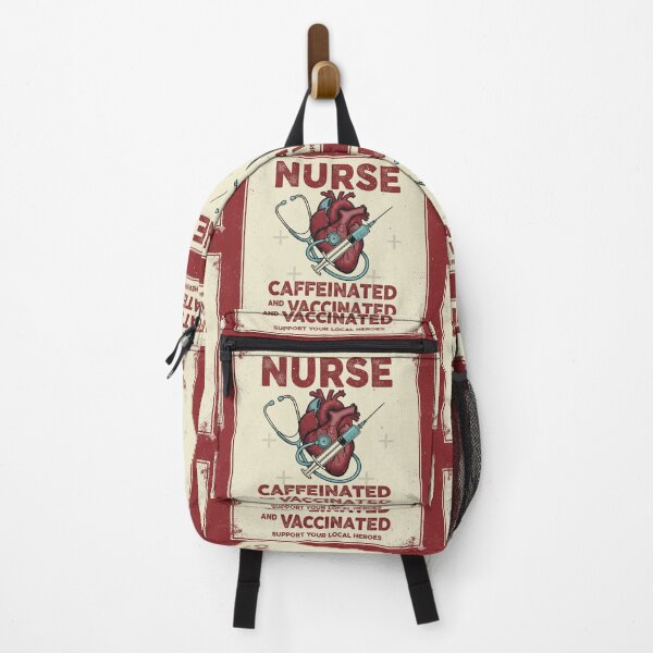 Item preview, Nurse Life: Caffeinated and Vaccinated designed and sold by NonditStudio.