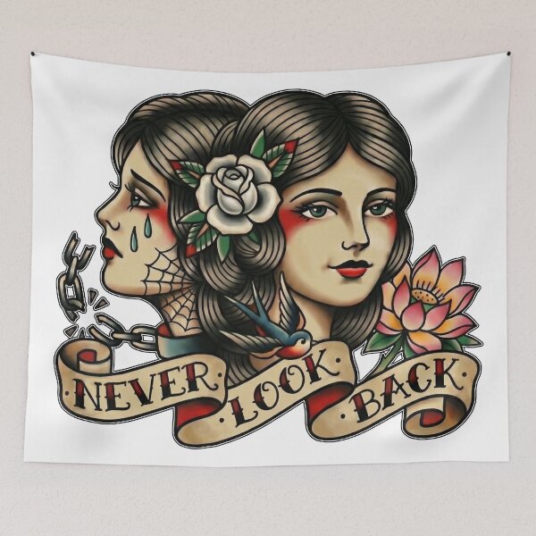 Item preview, Never Look Back designed and sold by Inked Intent.