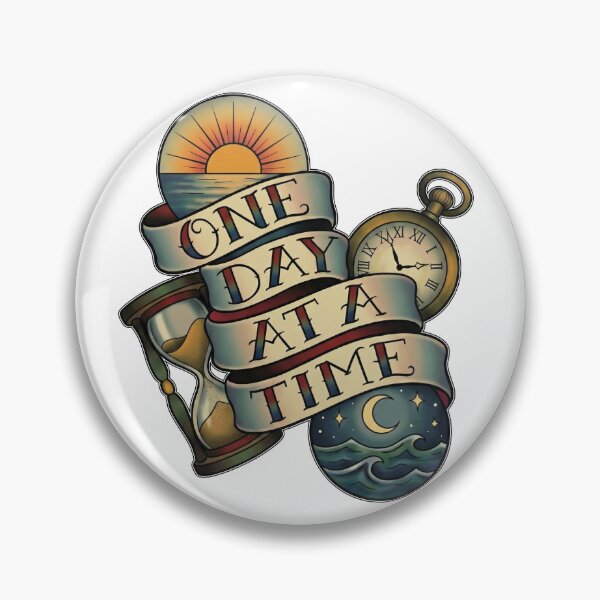 Item preview, One Day At A Time designed and sold by Inked Intent.