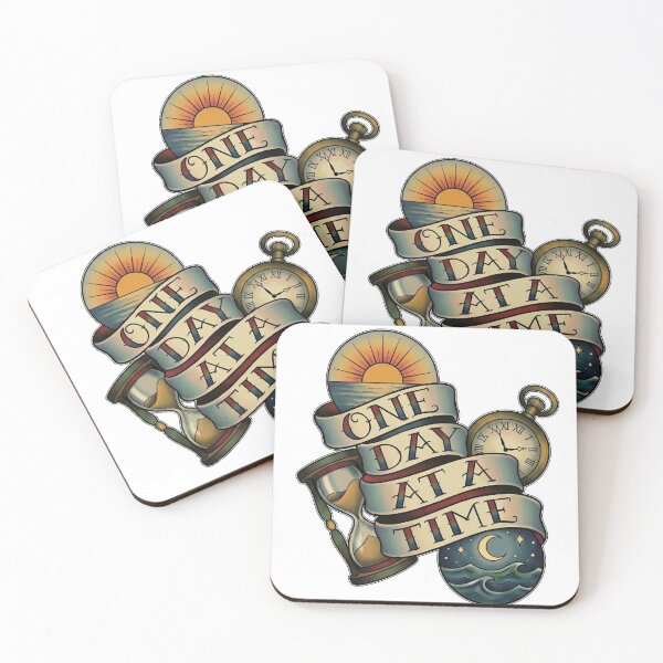 Item preview, One Day At A Time designed and sold by Inked Intent.