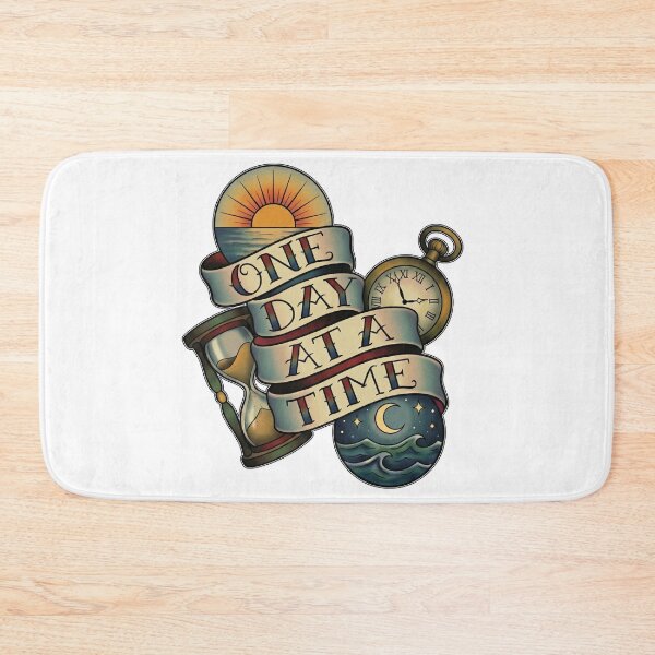 Item preview, One Day At A Time designed and sold by Inked Intent.