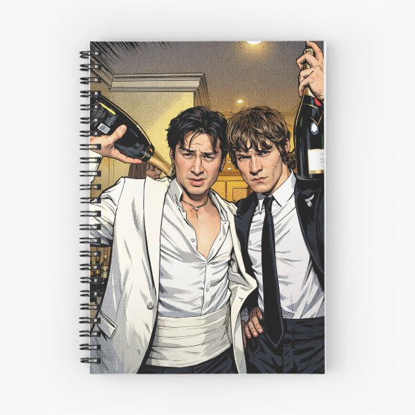Item preview, hudson williams and connor storrie behind the scenes of the golden globes (fan art designed and sold by PopCultureAndStuff.