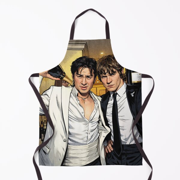Item preview, hudson williams and connor storrie behind the scenes of the golden globes (fan art designed and sold by PopCultureAndStuff.