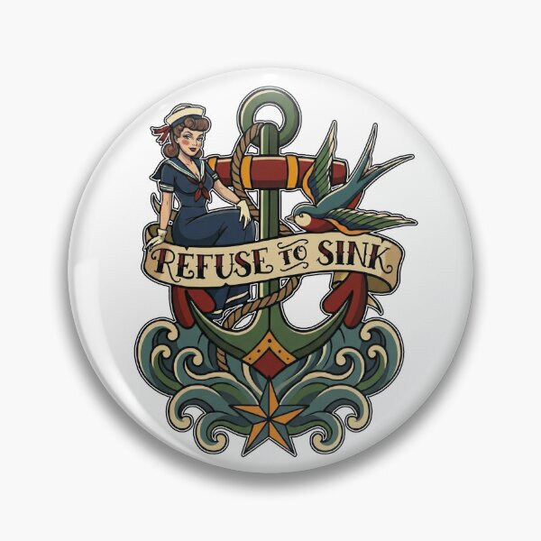 Item preview, Refuse to Sink designed and sold by Inked Intent.