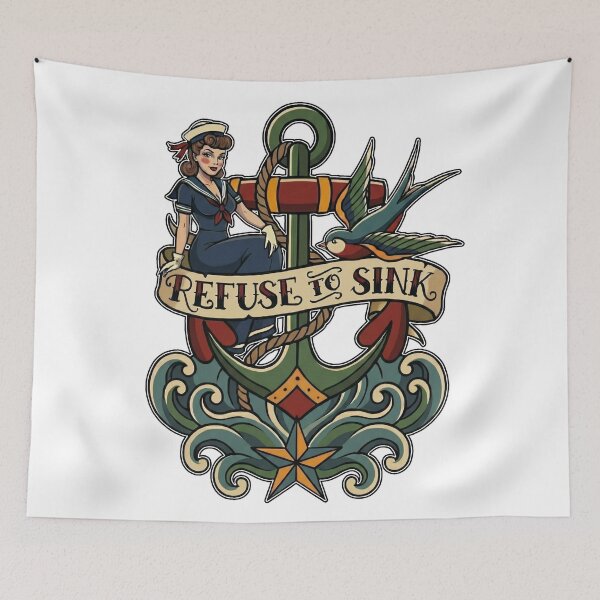 Item preview, Refuse to Sink designed and sold by Inked Intent.