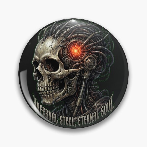 Item preview, Mechanical Archdemon: Cybernetic Lord of the Binary Abyss designed and sold by Thaivi Design.