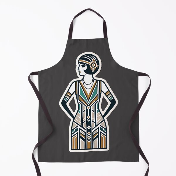 Item preview, Art Deco Flapper Pinup Roaring Twenties Glamour Print designed and sold by PinUpPizzazz.
