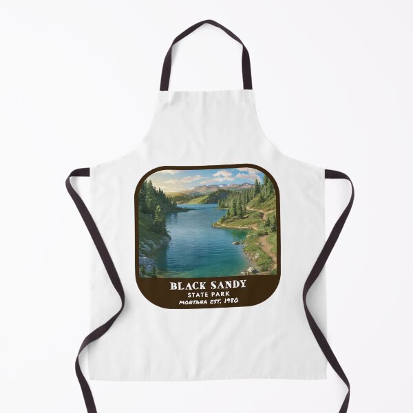 Item preview, Vintage Black Sandy State Park (Montana State Park) designed and sold by RabbitK.