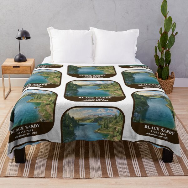 Item preview, Vintage Black Sandy State Park (Montana State Park) designed and sold by RabbitK.