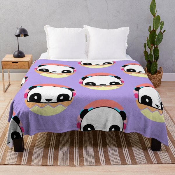 Item preview, Kawaii panda bear head – adorable, cute, and minimalist design designed and sold by AstronautMerch.
