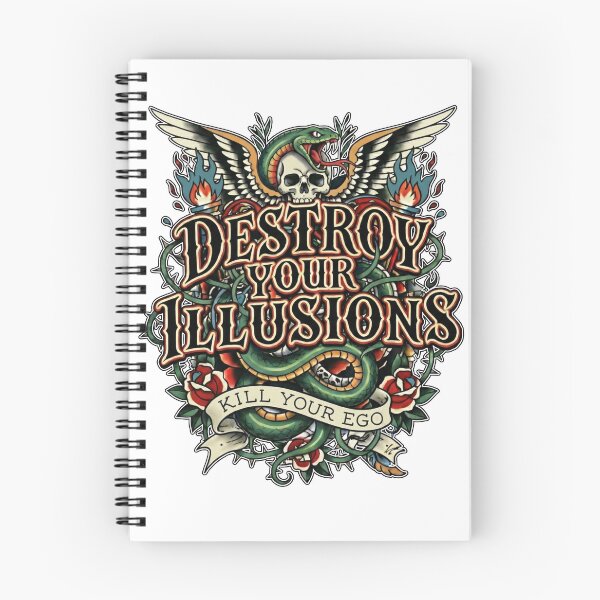 Item preview, Destruye tus ilusiones; mata tu ego designed and sold by Inked Intent.