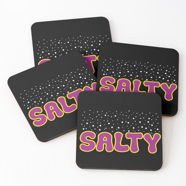 Item preview, Salty Cystic Fibrosis Awareness Purple Typography designed and sold by Oaks Creations.