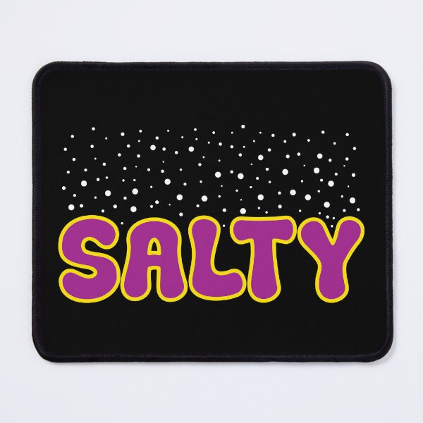 Item preview, Salty Cystic Fibrosis Awareness Purple Typography designed and sold by Oaks Creations.