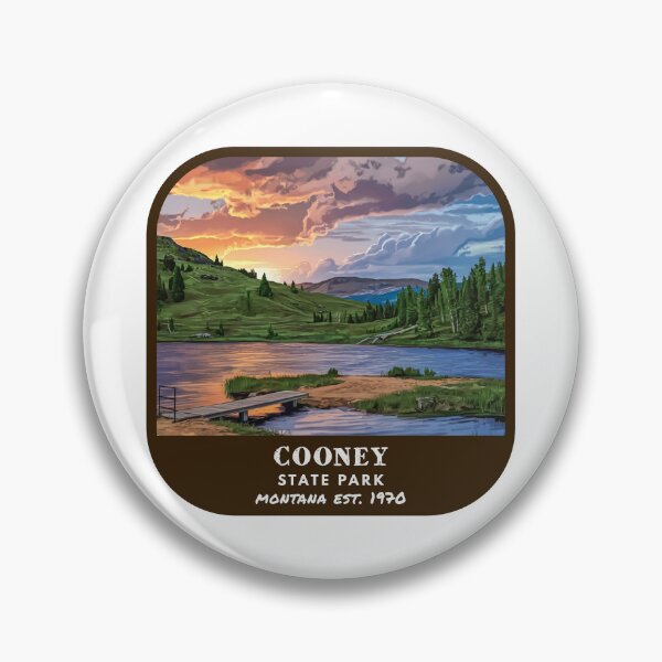 Item preview, Vintage Cooney State Park (Montana State Park) designed and sold by RabbitK.