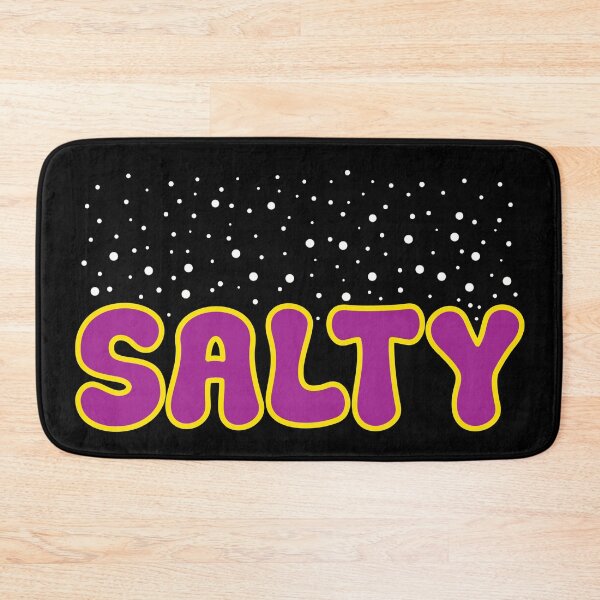 Item preview, Salty Cystic Fibrosis Awareness Purple Typography designed and sold by Oaks Creations.