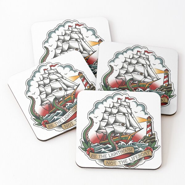 Item preview, Be the Lighthouse; Not the Lifeboat designed and sold by Inked Intent.