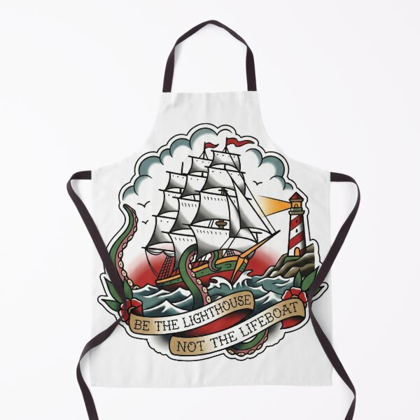 Item preview, Be the Lighthouse; Not the Lifeboat designed and sold by Inked Intent.