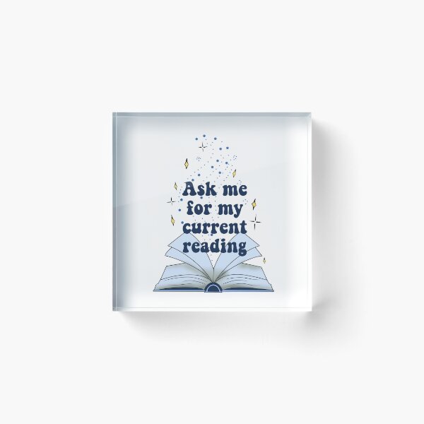 Item preview, Ask me for my current reading  designed and sold by RavenAMarie .