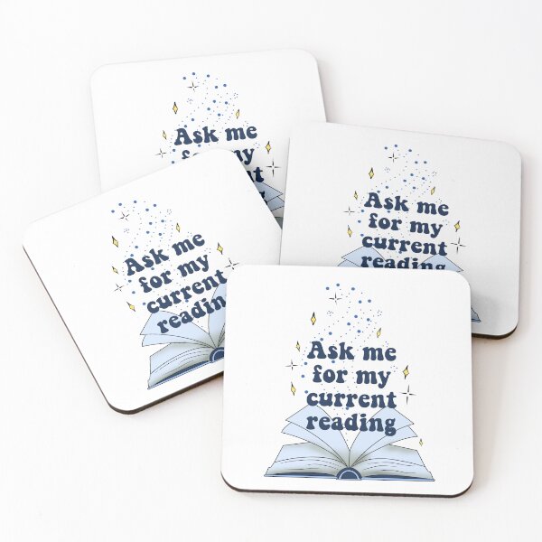Item preview, Ask me for my current reading  designed and sold by RavenAMarie .
