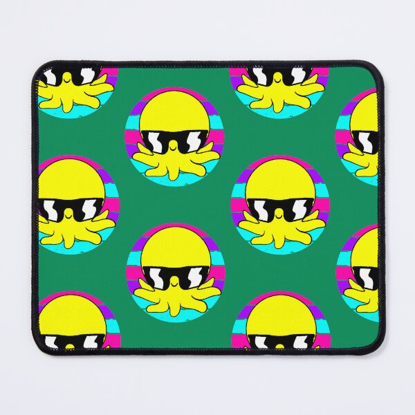Item preview, Yellow octopus with sunglasses – fun, summery, and stylish design designed and sold by AstronautMerch.