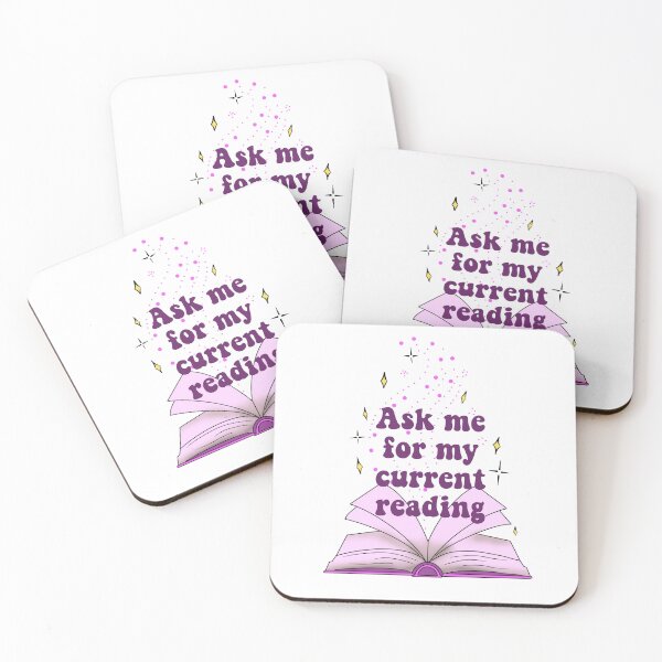 Item preview, Ask me for my current reading  designed and sold by RavenAMarie .