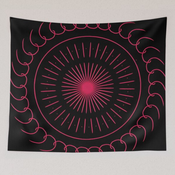 Item preview, Celestial magenta spiral designed and sold by Newrealis.