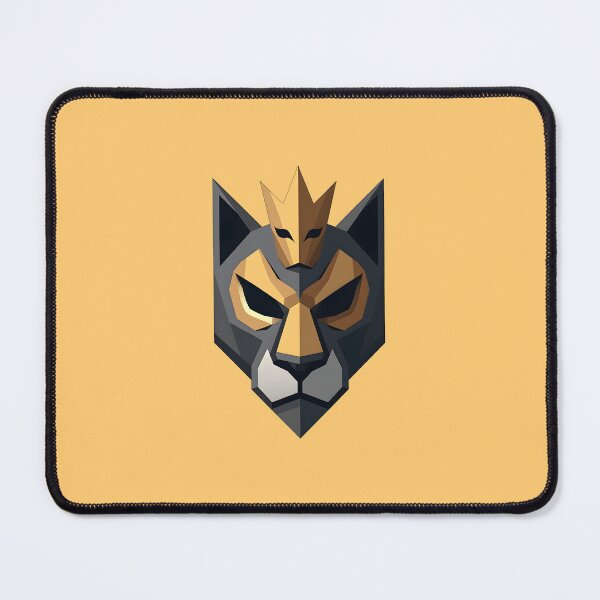 Item preview, Jaguar Wrestling Mask - King and Armor King Luchador Lore Gaming Design designed and sold by SlightlyUnreal.