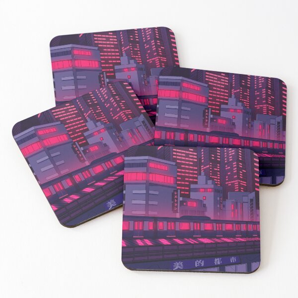Item preview, Neon Tokyo with Train designed and sold by funglazie.