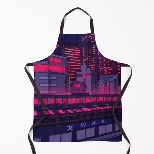 Artikelvorschau, Neon Tokyo mit Zug entworfen und verkauft von funglazie.