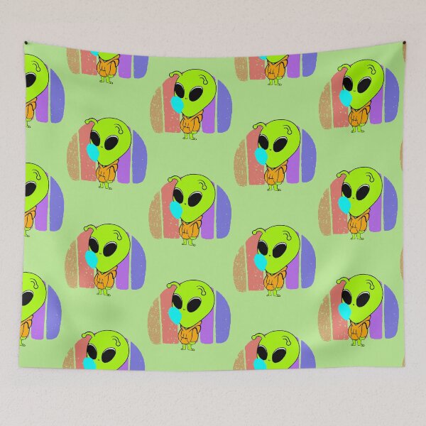 Item preview, Green alien chewing gum – fun, rebellious, and stylish design designed and sold by AstronautMerch.
