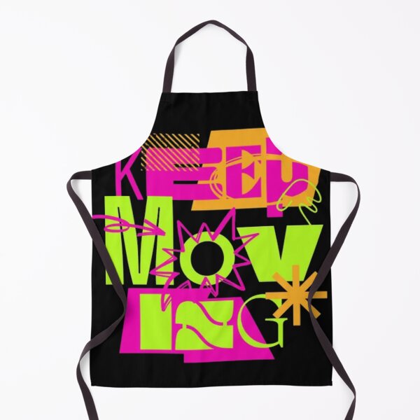 Item preview, Keep Moving Neon Cyberpunk Streetwear Motivational Graphic Tee designed and sold by GenZFashion000.
