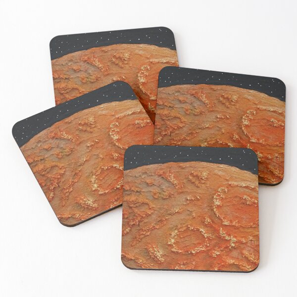 Item preview, Mars / Mixed Media Painting designed and sold by DoreenGehrkeArt.