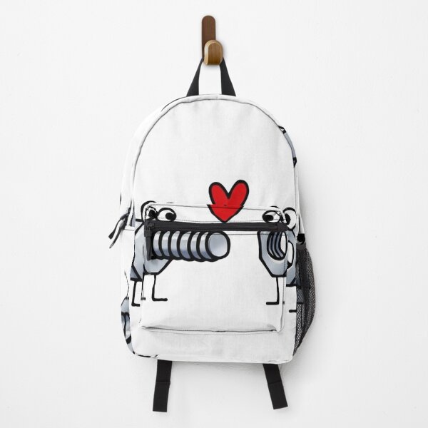 Item preview, Screw and Nut in Love – Cute Minimal Cartoon Illustration designed and sold by PixelVibe782.