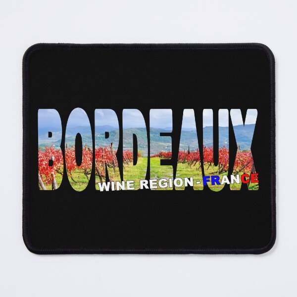 Item preview, BORDEAUX Wine Region France - Wine Vines in Vineyard Rolling Hills designed and sold by Adam Gormley.