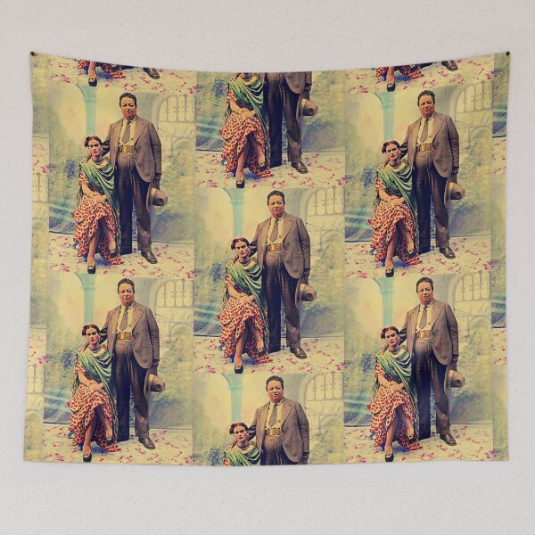Item preview, Frida and Diego Wedding Portrait designed and sold by FridaArtGallery.