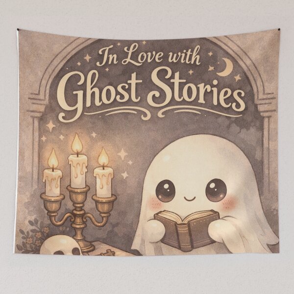 Item preview, In Love with Ghost Stories – Sweet Ghost Design designed and sold by Mauswohn.