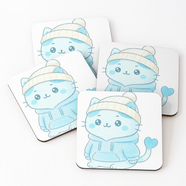 Item preview, Mochi Paw Universe - Abolish Ice Cute Animal Collection (Finn, Fluffy, Hugo & Mochi) designed and sold by MT-Hub | Art for Every Soul.
