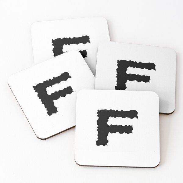 Item preview, F Letter – Arcane Dark Fantasy Monogram Design designed and sold by uncoXab.