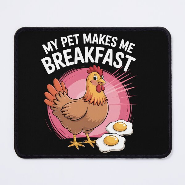 Item preview, My Pet Makes Me Breakfast farmer joke designed and sold by soundfulamp.