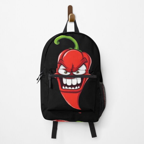 Item preview, Crazy Red Chili Face – Funny Expressive Cartoon Pepper Art designed and sold by PixelVibe782.