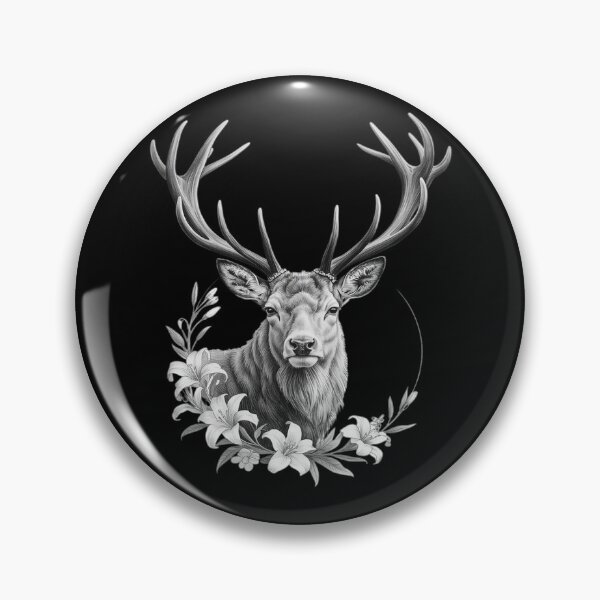 Item preview, Floral Deer Lover Flower designed and sold by ProudForFunny.