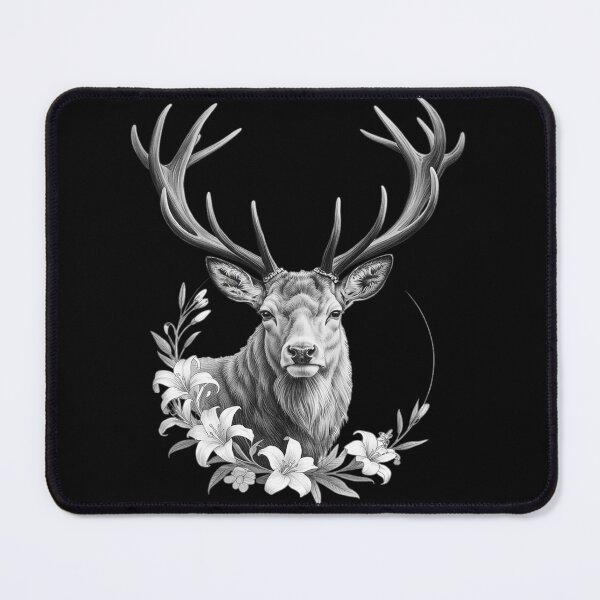 Item preview, Floral Deer Lover Flower designed and sold by ProudForFunny.