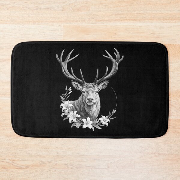 Item preview, Floral Deer Lover Flower designed and sold by ProudForFunny.