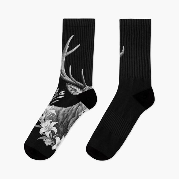 Item preview, Floral Deer Lover Flower designed and sold by ProudForFunny.