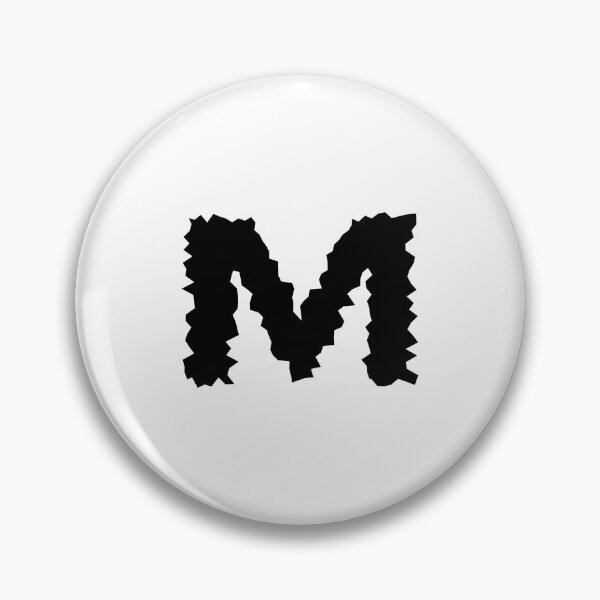 Item preview, M Letter – Arcane Dark Fantasy Monogram Design designed and sold by uncoXab.