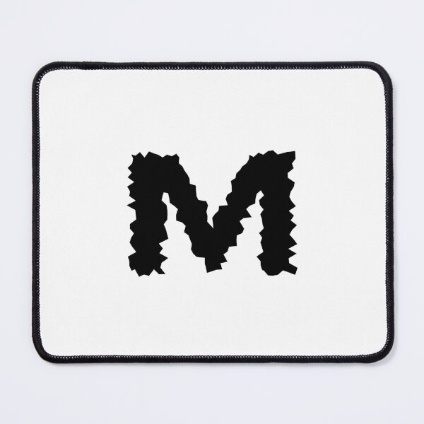 Item preview, M Letter – Arcane Dark Fantasy Monogram Design designed and sold by uncoXab.