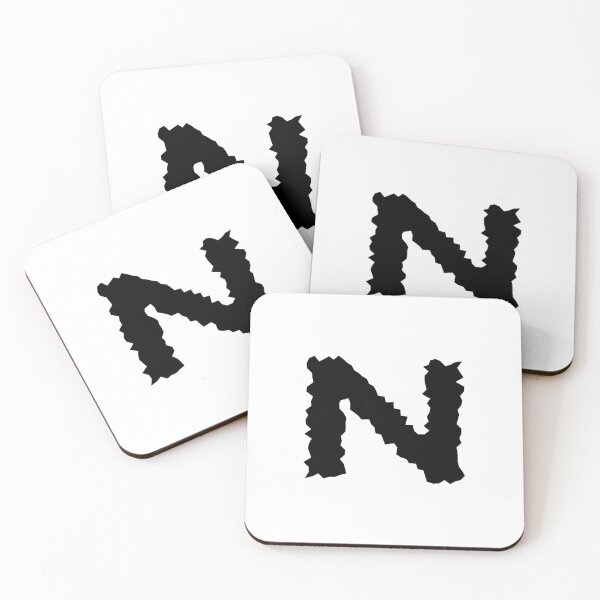 Item preview, N Letter – Arcane Dark Fantasy Monogram Design designed and sold by uncoXab.